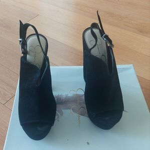 Jessica Simpson Black Platform
